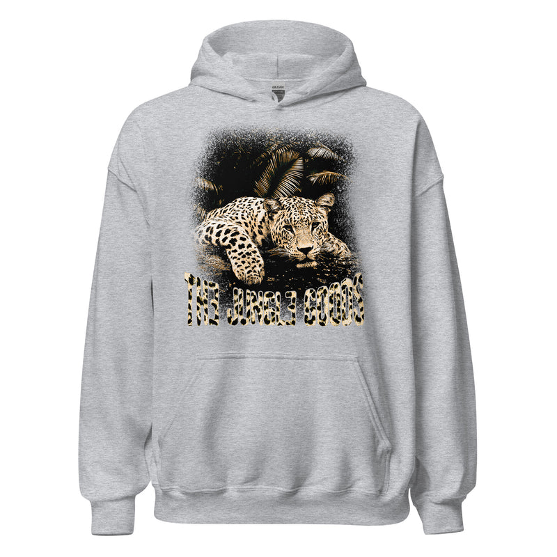 Leopard Grey Hoodie