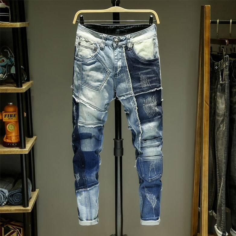 Rebel Patchwork Jean
